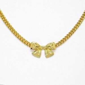 Gold Bow Design Chain